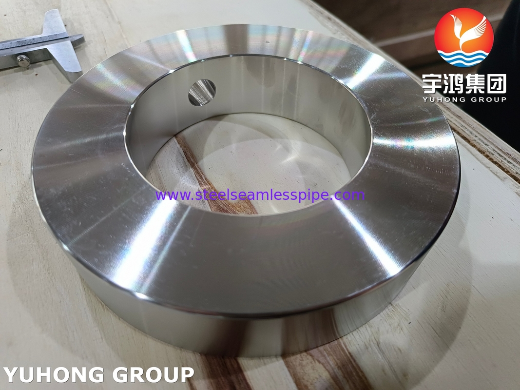 ASTM A182 F55 / UNS S32760 الصلب المزدوج التركيب ASME B16.5 حلقة نزيف حلقة قطرة