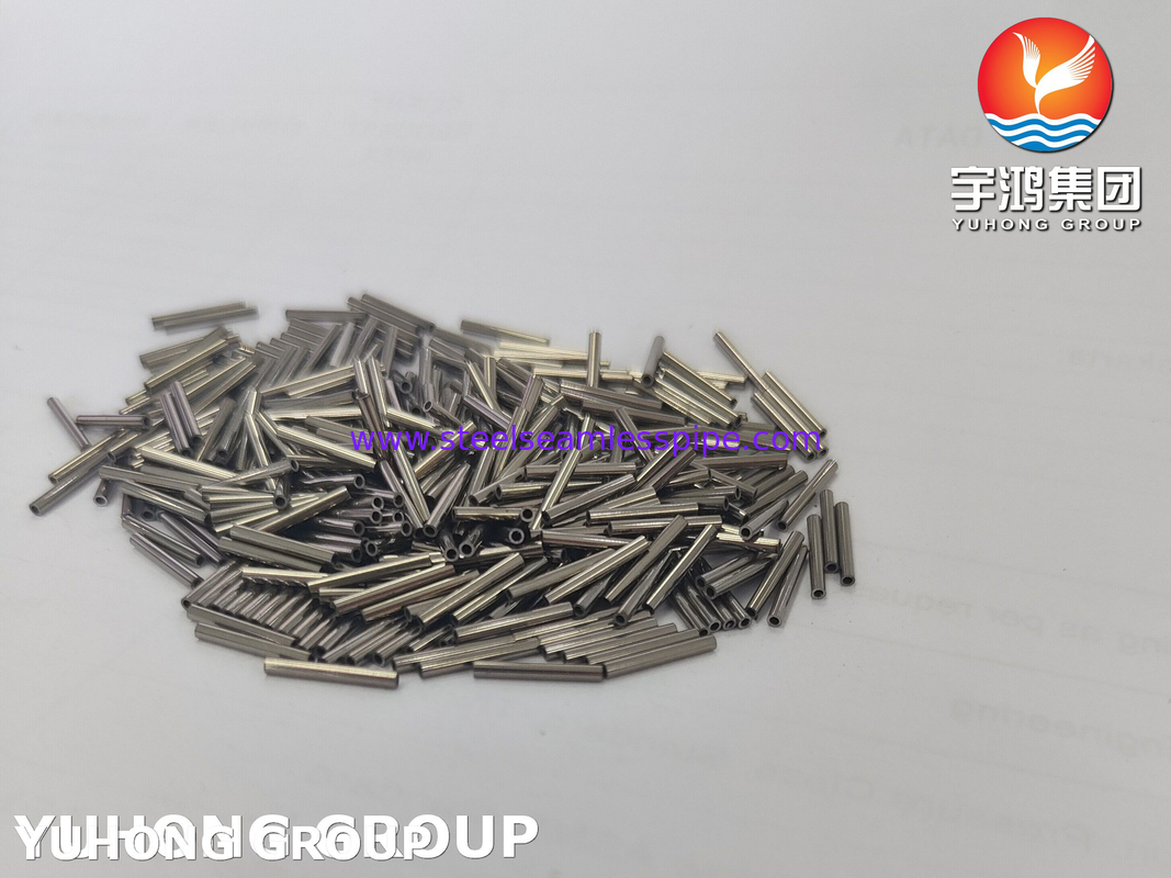 أنابيب الشعرية المطاطية من الفولاذ المقاوم للصدأ ASTM A269 TP316 أنابيب عالية الدقة 1.8 * 25mm