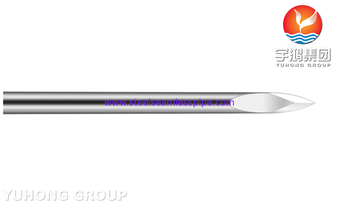 28G 0.36*23.5MM ، SUS304 لانسيت الدم ، أنبوب الإبرة الطبية لجمع الدم ISO9626