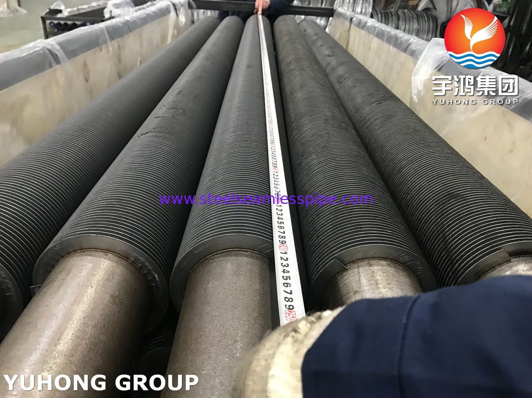 ASTM A213 T9 سبيكة الفولاذ HFW أنبوب فين لظروف الضغط العالي الاقتصادي