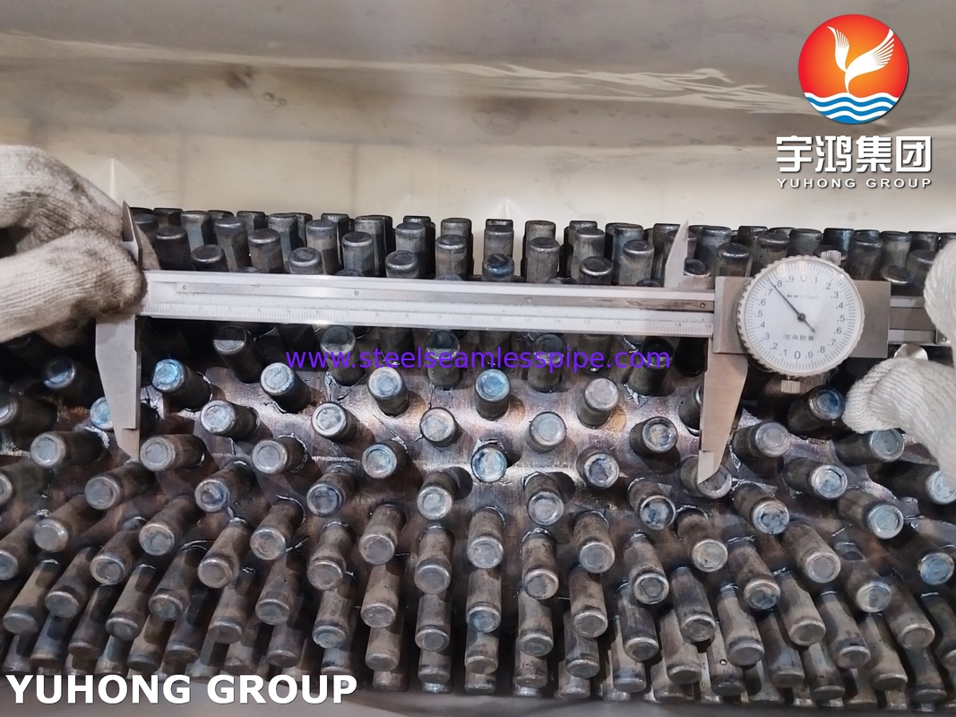 ASME SA106 Gr B الأنابيب المزدوجة لنقل الحرارة عالية الكفاءة في محطات توليد الكهرباء التي تعمل بالفحم