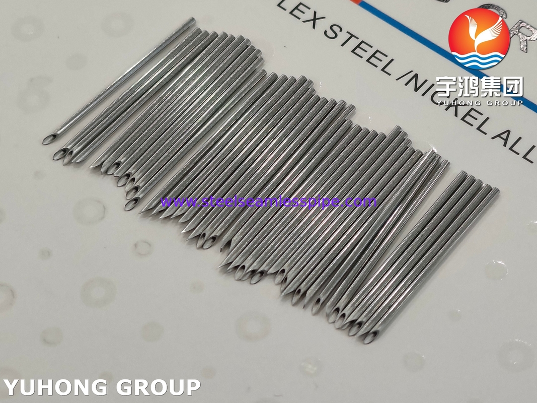 ISO9626 SUS304 ، أنبوب إبرة داخل الوريد للحقن الوريدي والتسريب ، 20G 0.9 * 23.5MM