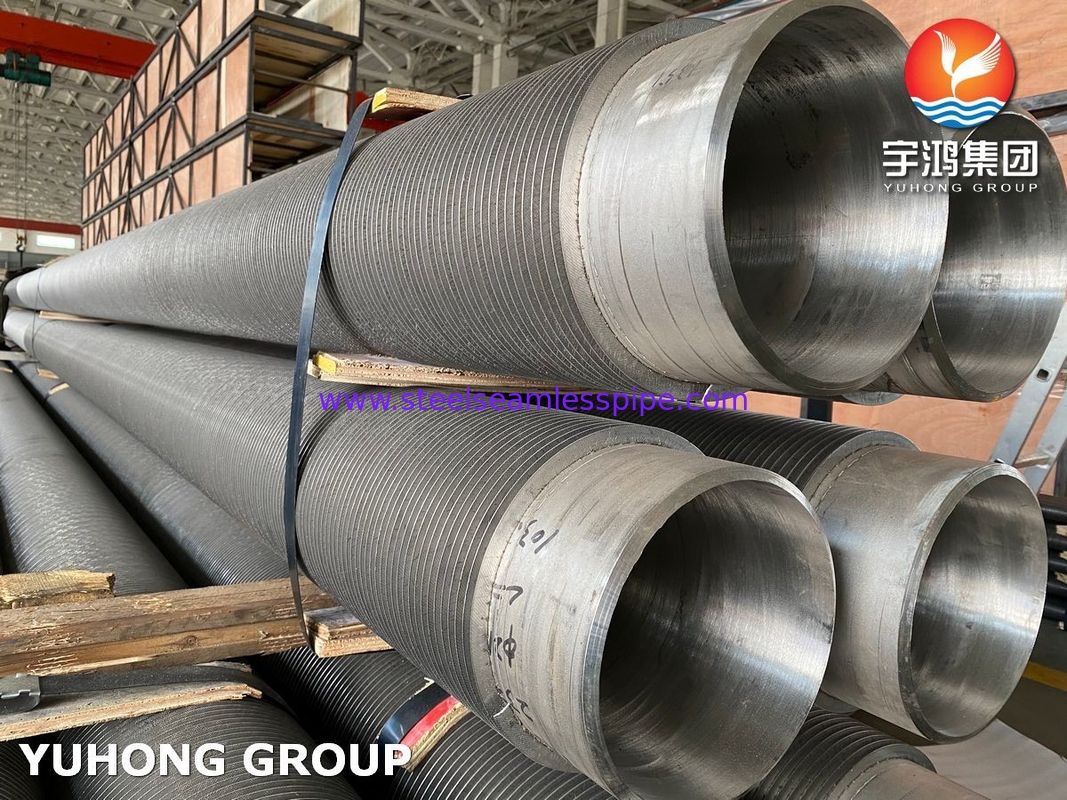 أنبوب ASTM A312 TP347H عالية التردد للدوائر الحامية للغلايات الغازية
