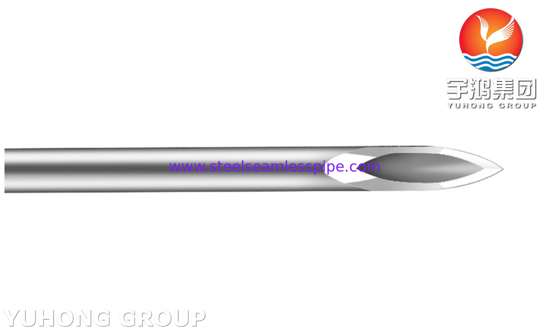ISO9626 SUS304 إبرة قلم الأنسولين أنبوب إبرة ذو خمسة أقطاب لأجل علاج مرض السكري