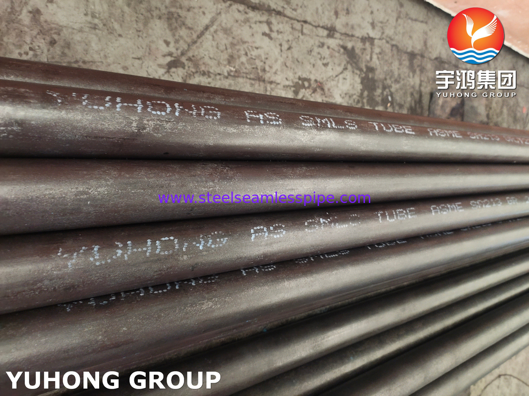 ASTM SA213 / ASTM A213 T2 T11 T22 الأنبوب السلس من الفولاذ اللاصق لتطبيق مبادلة الحرارة