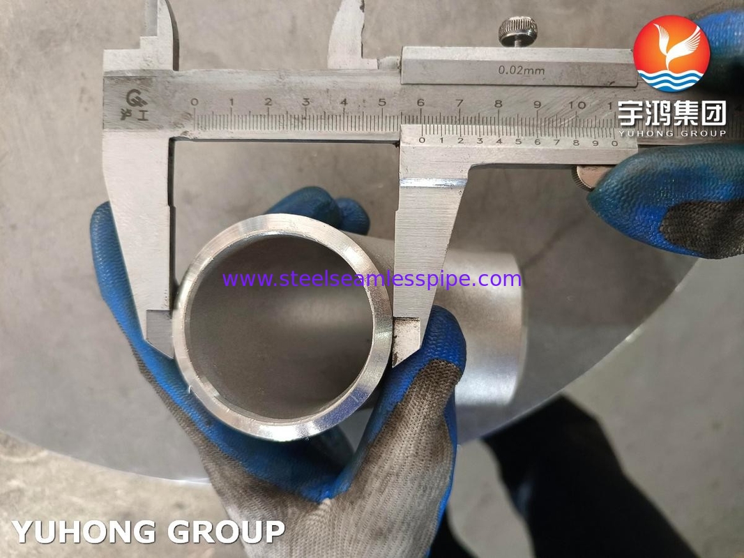 ASTM A403 / ASME SA403 WP316 / WP316L الفولاذ المقاوم للصدأ غير الملحوم بالجذع المقاوم للصدأ 90 درجة المرفق B16.9