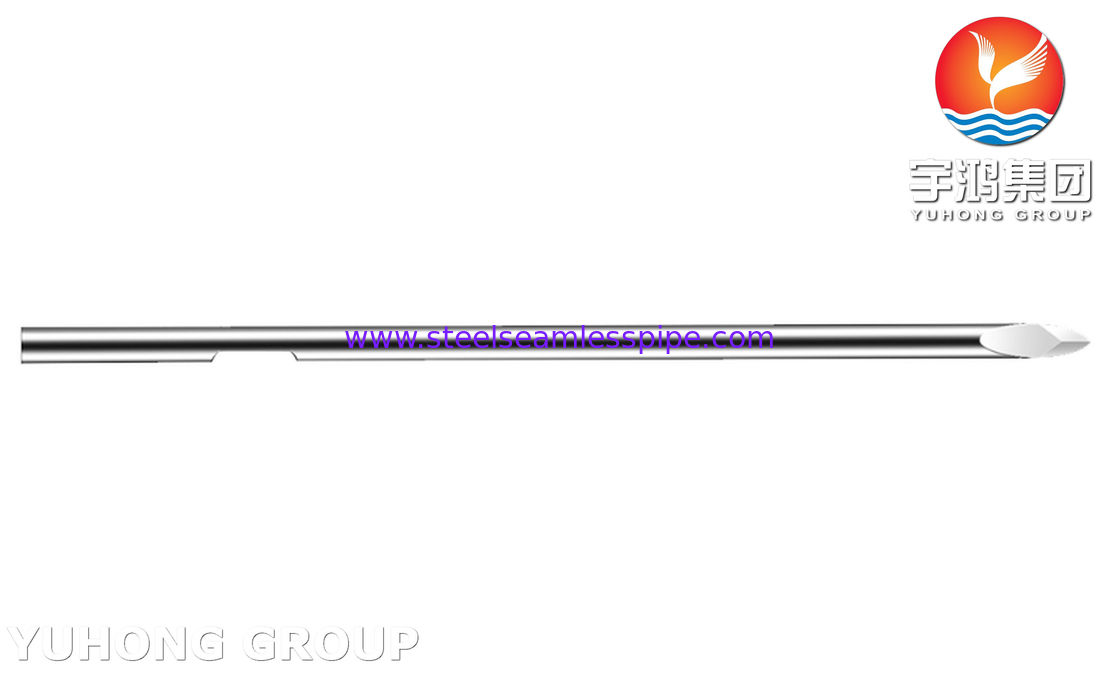 30 غرامة من الفولاذ المقاوم للصدأ قشرة الدم ، قشرة صلبة النقطة الأنبوب الإبرة لجمع الدم ، ISO9626