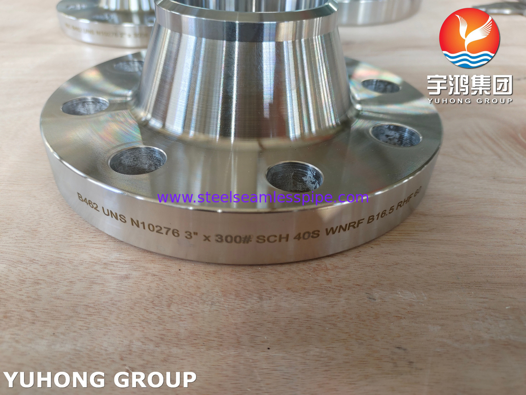 ASTM B564 N10276 الفولاذ الصلب المقلد من سبائك النيكل B16.5 للتطبيقات عالية درجة الحرارة