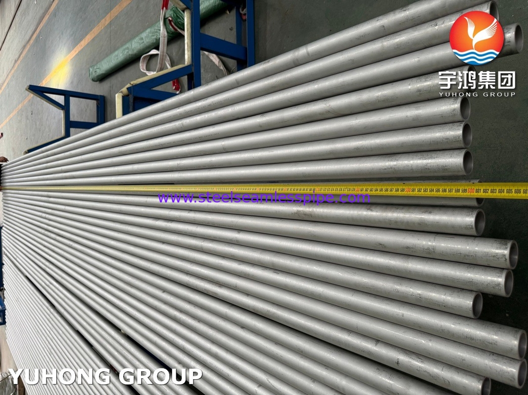 ASTM B407 UNS N08811 / DIN 1.4958 أنبوب سبيكة النيكل أنبوب غير سلس 800HT