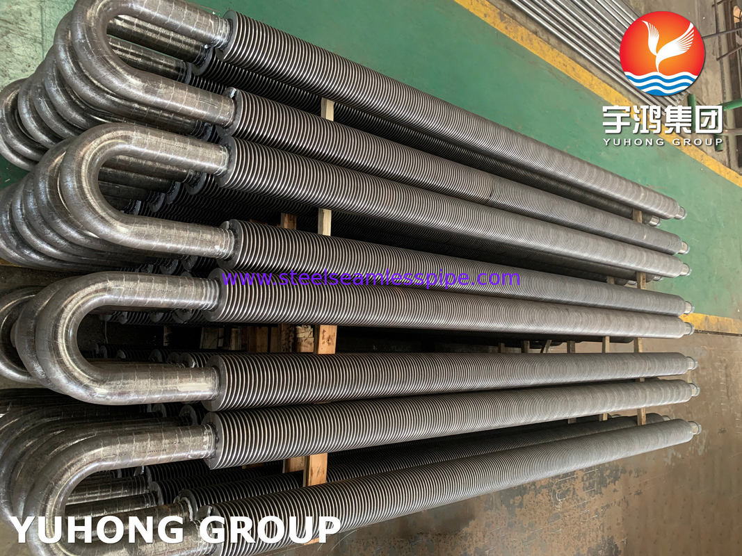 ASTM A106 GR.B U أنبوب HFW للدخانات الحرارية النفايات