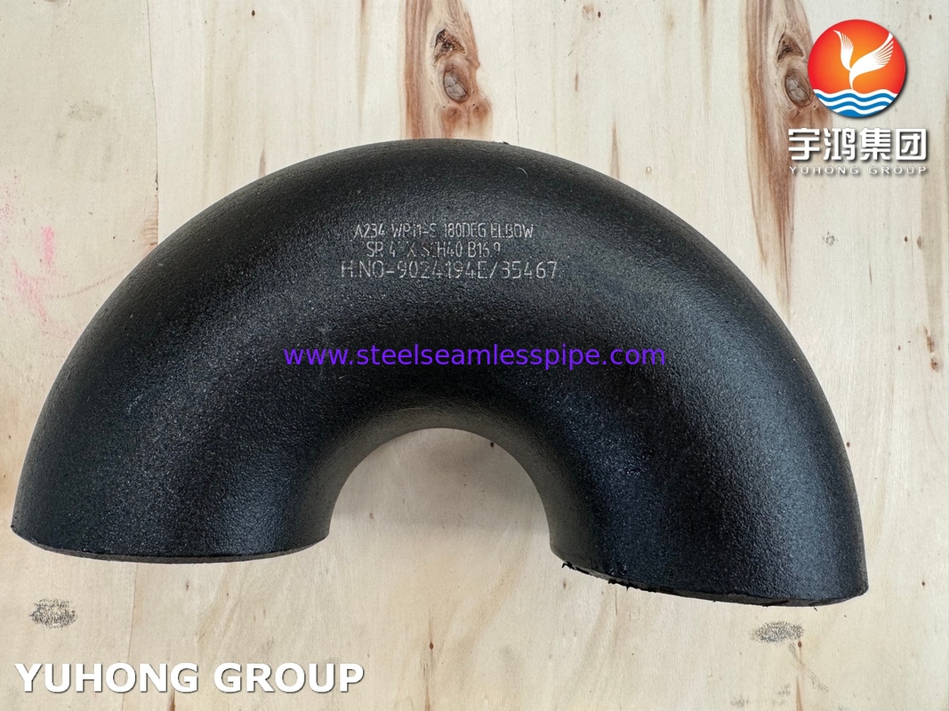 معدات أنابيب الصلب الكربوني ASTM A234 WP11 لأنظمة الأنابيب الصناعية عالية الأداء