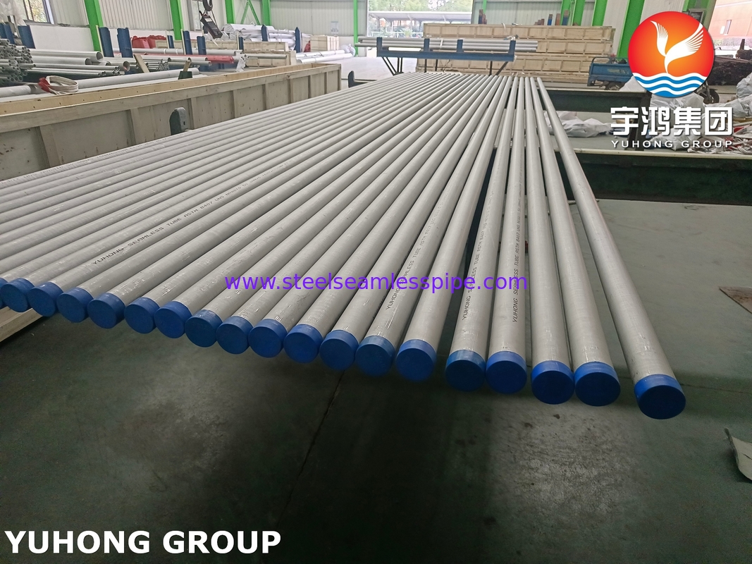 B407 N08810 Incoloy 800H النيكل سبيكة الفولاذ أنبوب بلا مسام نهاية النوع نهاية بسيطة لمتصاعدات التدفئة والفرن