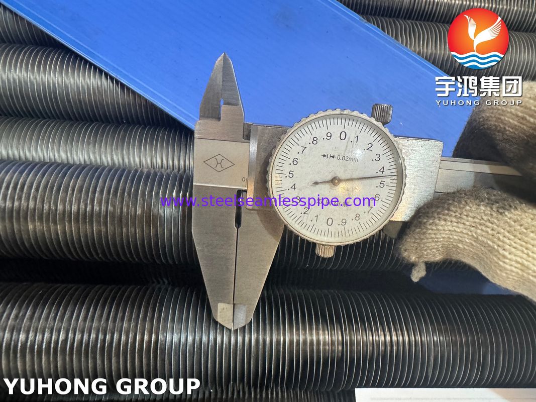 ASME SA179 أنابيب ذات أجنحة من النوع L مع AL1060 Fin لمبادلات الحرارة المبردة بالهواء