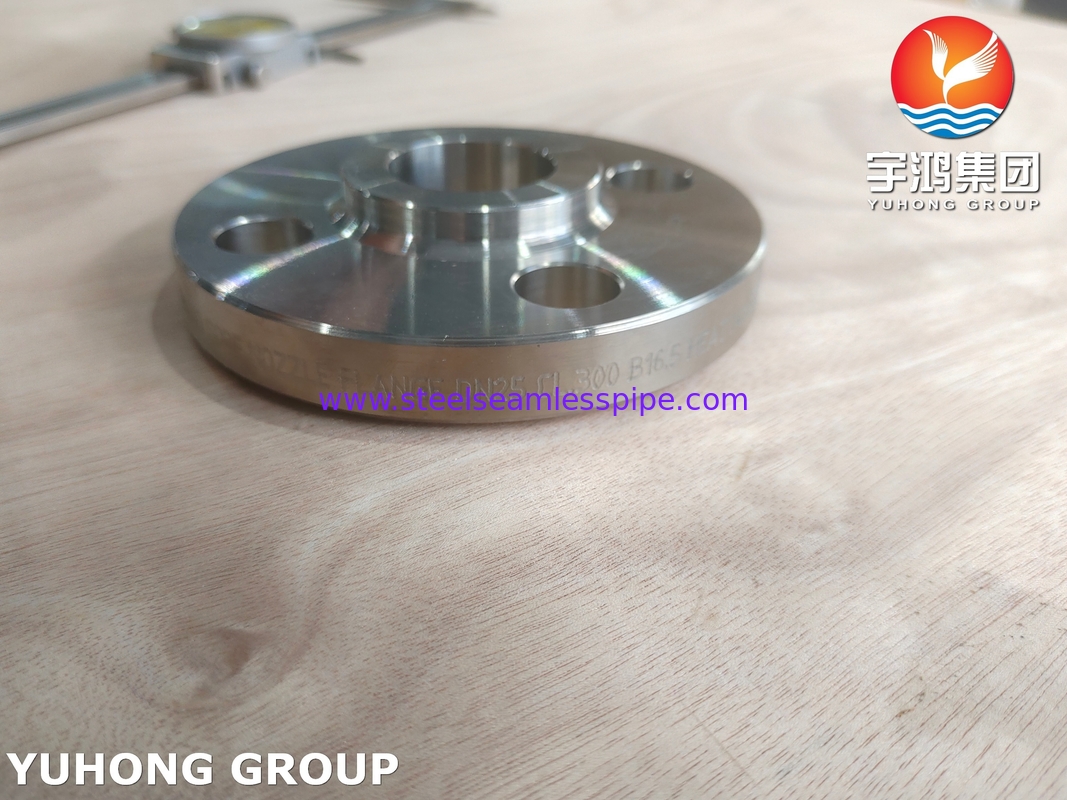 ASTM A182 F316Ti / UNS S31635 الفولاذ المقاوم للصدأ الزحف على الشريط B16.5 SORF الشريط