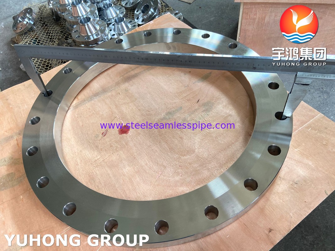 DIN2576 F316L الفولاذ المقاوم للصدأ الانزلاق على حافة مسطحة الوجه SOFF PN10