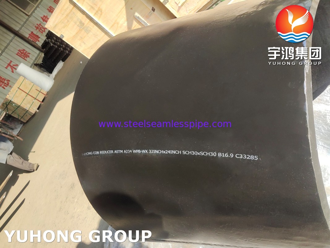 ASTM A234 WPB -WX مواسير اللحام التناكبي تركيبات النفط والغاز الكيميائية B16.9 الأسمدة