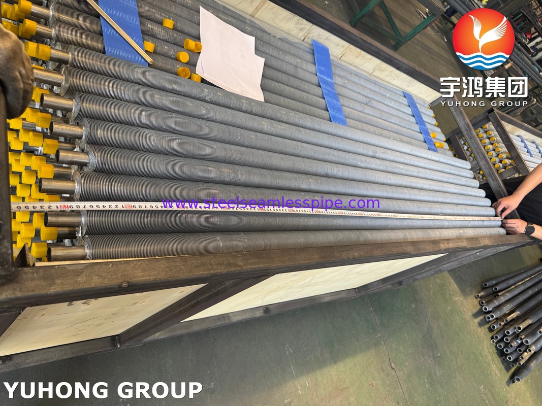 الصلب المقاوم للصدأ ASTM A213 TP304 للمبادل الحراري المبرد بالهواء