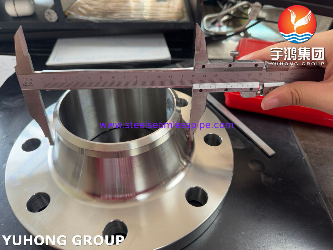 شفة عنق لحام من سبيكة ASTM B564 UNS N08020، سبيكة 20 WNRF من ASME B16.5