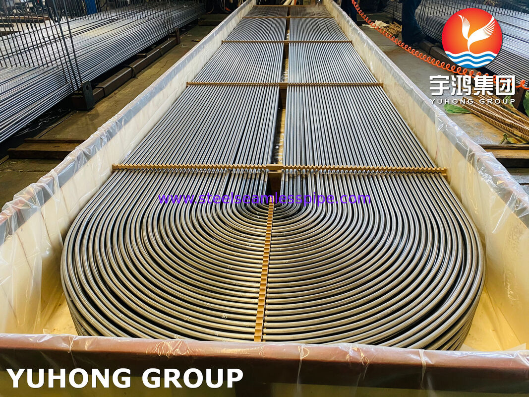 ASTM A213 TP321 Seamless U Bend Heat Exchanger Tube for High-Temperature Service