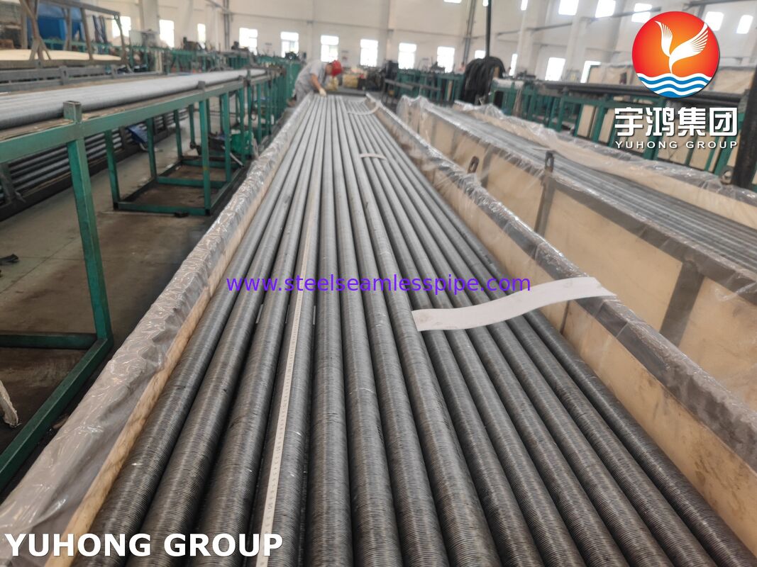 ASME SA209 أنبوب قناة متضمن من الفولاذ الكربوني مع قناة AL1060 لمبادلات الحرارة