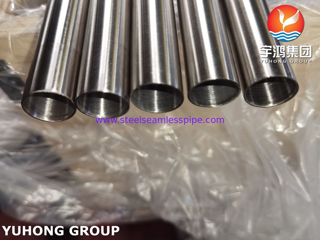 ASTM A249 / ASME SA249 TP316 أنابيب لحام لمبادلة الحرارة منخفضة إلى متوسطة الضغط وأنظمة نقل السوائل العامة