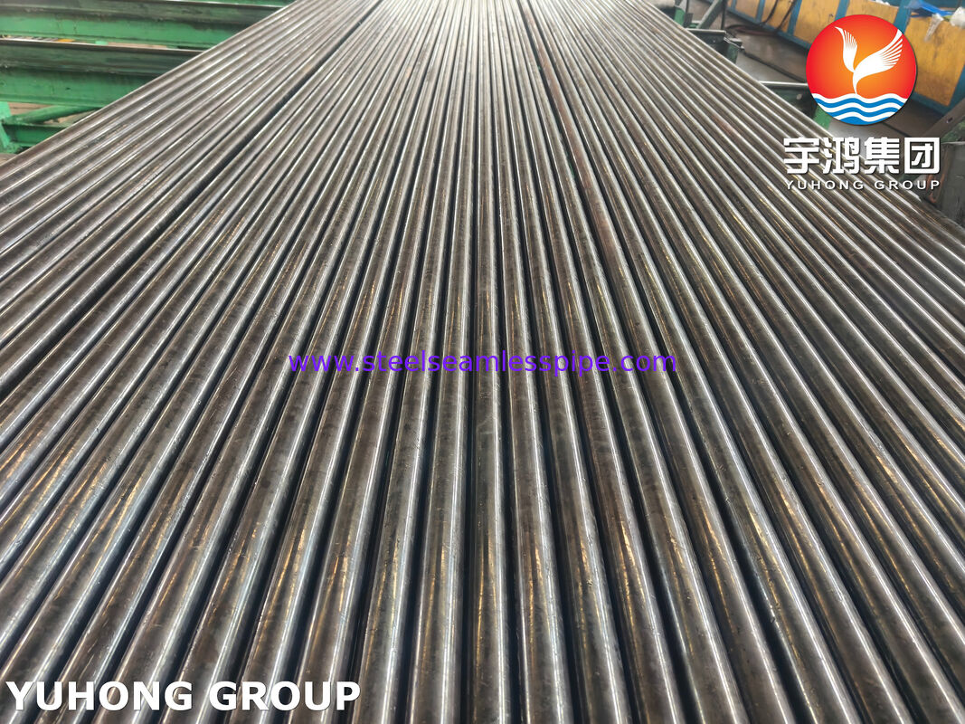 ASME SA179 أنبوب مبادل حرارة من الفولاذ منخفض الكربون بدون خيوط