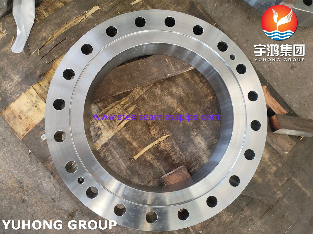 ASME SA336 F11 CL2 فلنج غطاء القناة الكرومية المزورة لخدمة الهيدروجين / البخار عالية الحرارة