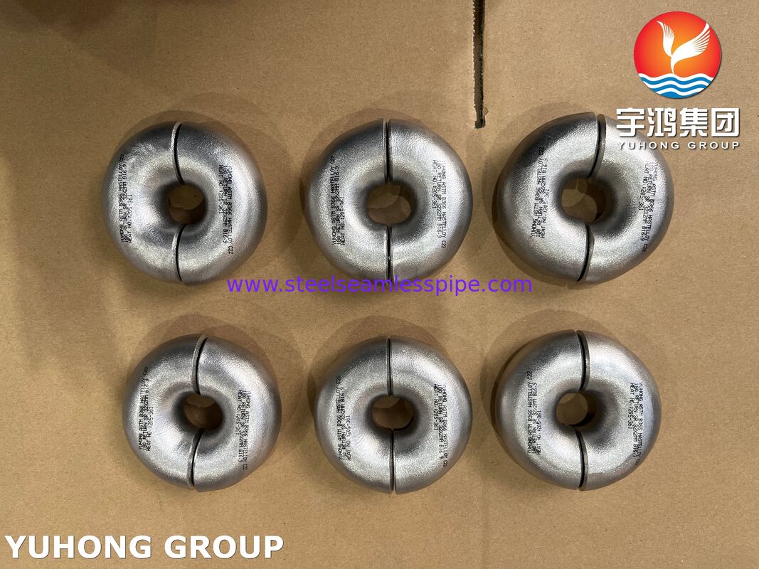 ASTM B366 HASTELLOY C22 UNS N06022 سبيكة C-Ni-Mo-Cr منخفضة الصقل 180 درجة SR ركبة عودة الانحناء