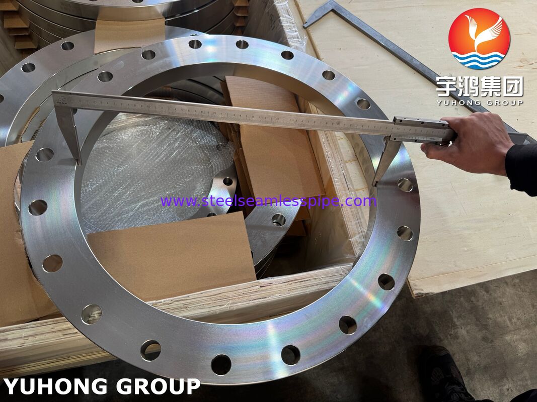 EN1092-1 F316L الفولاذ المقاوم للصدأ الصفيح الصفحة الوجهية للصفيحة PN2.5-PN100، DN10-DN600