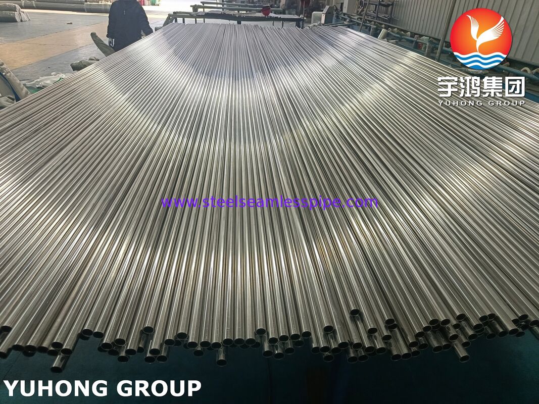ASME SA249 TP304 الأنابيب المطاوعة لمبادلات الحرارة تصنيع الدقة وحلول الخدمة الكاملة