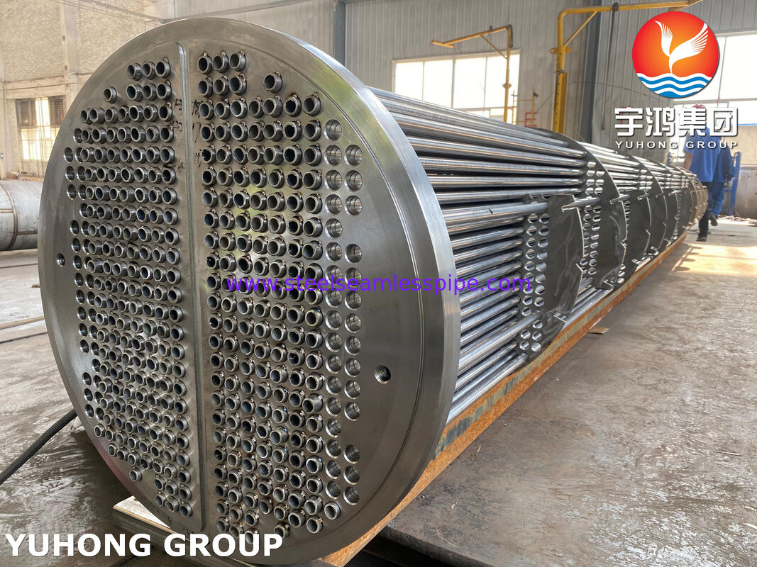 Duplex Stainless Steel 2205 2507 Heat Exchanger Tube Bundle for High Pitting Resistance Offshore Chemical Facilities