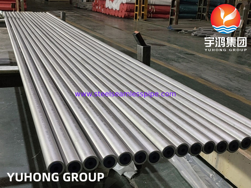 ASTM A213 TP347H / EN 1.4961 الأنبوب الخالي من اللحام من الفولاذ المقاوم للصدأ أنبوب مبادل الحرارة