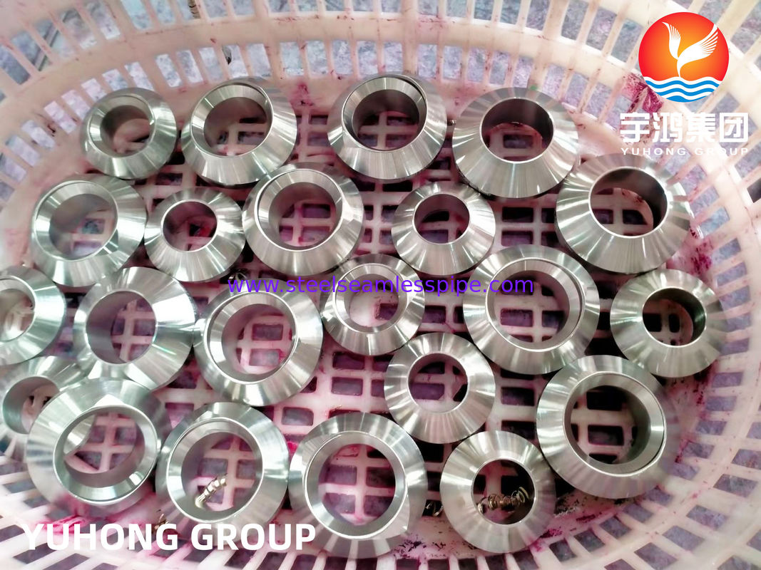 B366 Hastelloy C22 / UNS N06022 ويلد أوليت، وصلة مطروقة من سبائك النيكل B16.11 مستخدمة في محطات تحلية المياه