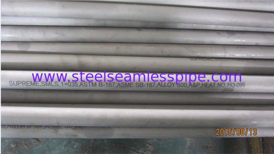 سبائك 600 UNS N06600 و Inconel 600® الأنابيب غير مغنطيسية درجة الحرارة عالية