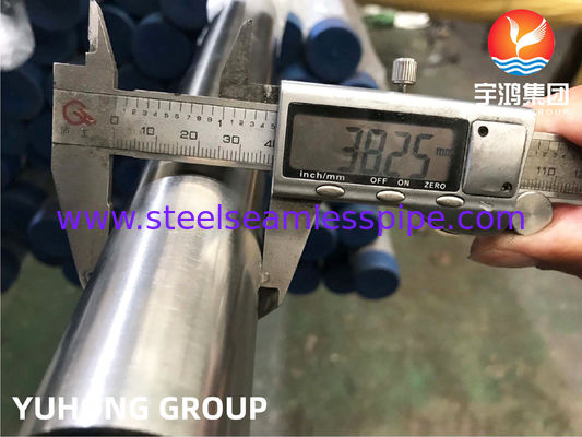 ASME SA270 / ASTM A270 الفولاذ المقاوم للصدأ أنبوب ملحوم مصقول TP304 ISO11850