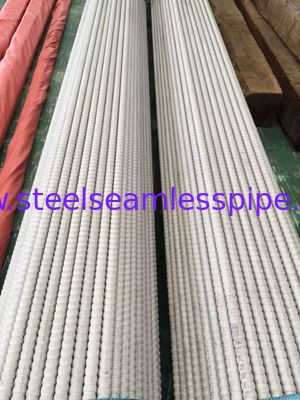 TP304 / TP304L TP316 / TP316L الفولاذ المقاوم للصدأ المموج منخفضة زعانف أنابيب المبادلات الحرارية ل