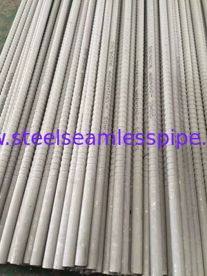 TP304 / TP304L TP316 / TP316L الفولاذ المقاوم للصدأ المموج منخفضة زعانف أنابيب المبادلات الحرارية ل