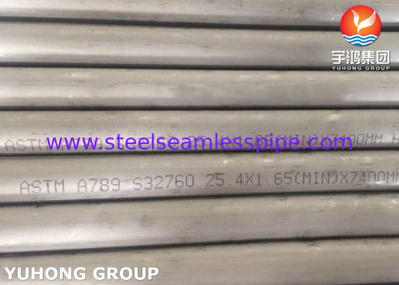 ASTM A789 / ASME SA789 S32760 / 1.4501 SUPER DUPLEX STAINLESS STEEL TUBE
