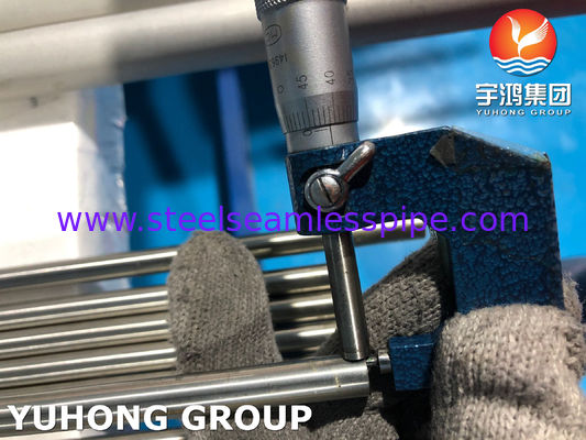 أنبوب الصرف الصحي من الفولاذ المقاوم للصدأ ASTM A270 TP316L بدون خيوط أو مصفوق ، مصمم للتطبيق الصحي والنظافي