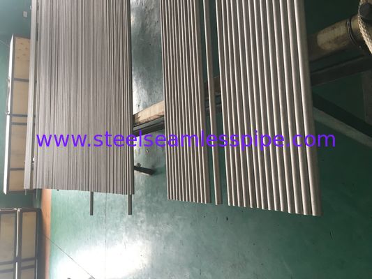 أنبوب التبادل الحراري ، ASME SA213 ، ASTM A213 TP317L ، 19.05 مم × 1.65 مم × 6096 مم اختبار تيار إيدي واختبار الهيدروستاتيكي