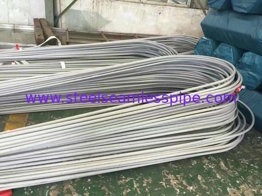 الفولاذ المقاوم للصدأ يو بيند أنبوب، 100٪ اختبار الدوامة الحالية واختبار الهيدروستاتيكي، 19.05mm x 1.65mm، تطبيق مبادل حراري