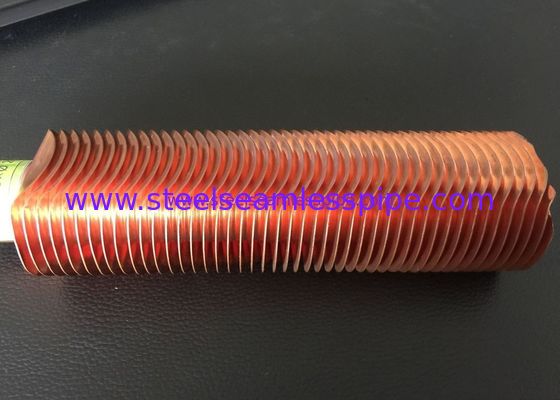 25.4 مم 1 "النحاس الأنابيب الزعانف CuNi 90/10 نوع الشكل UNS12200 / UNS14200