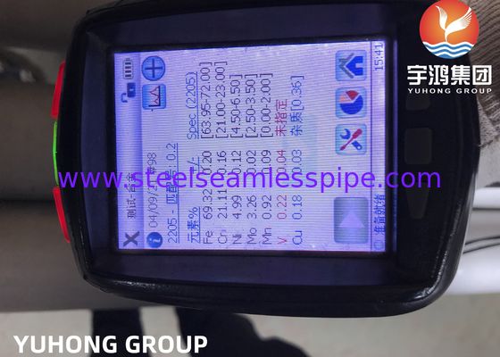 أنبوب مزدوج من الفولاذ المقاوم للصدأ ، ASTM A790 / 790M ، A789 / 789M S31803 (2205 / 1.4462) ، UNS S32750 (1.4410)