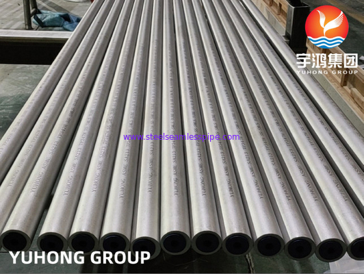 ASTM A213 TP347H أنبوب غير ملحوم من الفولاذ المقاوم للصدأ يستخدم في المبادل الحراري
