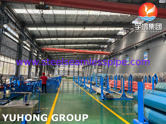 ASTM A213 TP321 أنبوب بلا خيوط من الفولاذ المقاوم للصدأ سحب بارد للتطبيق في درجات حرارة منخفضة ومقاومة التآكل