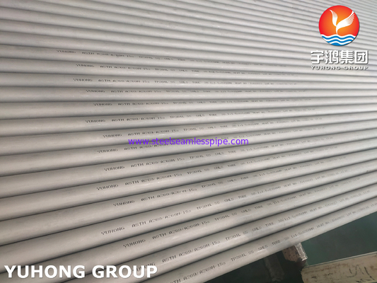 ASTM A269 TP304L أنبوب غير ملحوم من الفولاذ المقاوم للصدأ لأنابيب المبادل الحراري