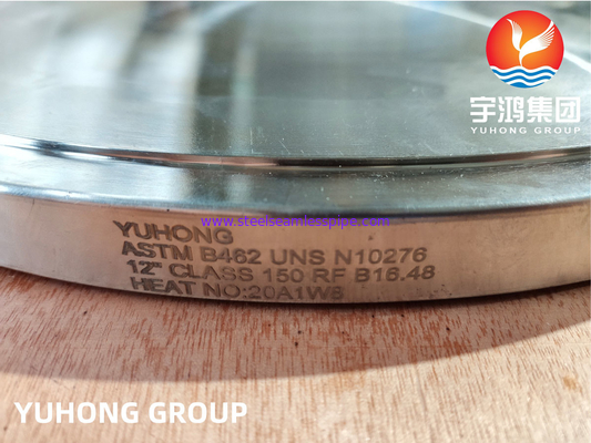 WNRF Hastelloy Flange ASTM B462 C276 اتصالات الأنابيب المقاومة للتآكل