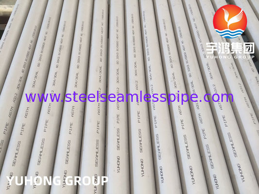 أنبوب سلس من الفولاذ المقاوم للصدأ ASTM A312 TP304 1.4301