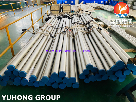 ASTM B407 UNS N08811 الأنبوب الخالي من اللحام للنيكل للبتروكيماويات