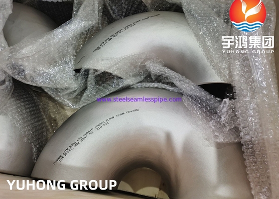 ASTM B366 / ASME SB366 Inconel 600 UNS N06600 مكوع سبيكة النيكل للهندسة النووية